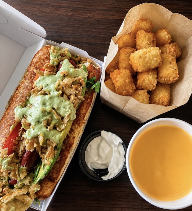Crispy Chicken at Dog Haus