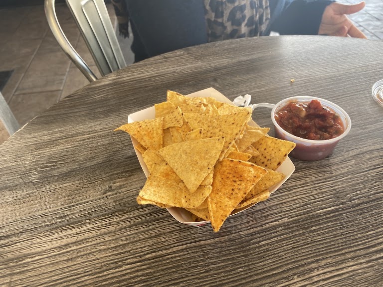 Chips & Salsa at Andy's Surf N Turf Tacos