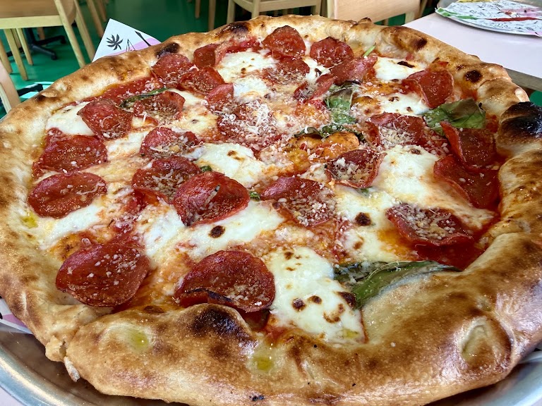 Kids Pepperoni Pizza at Pitfire Pizza
