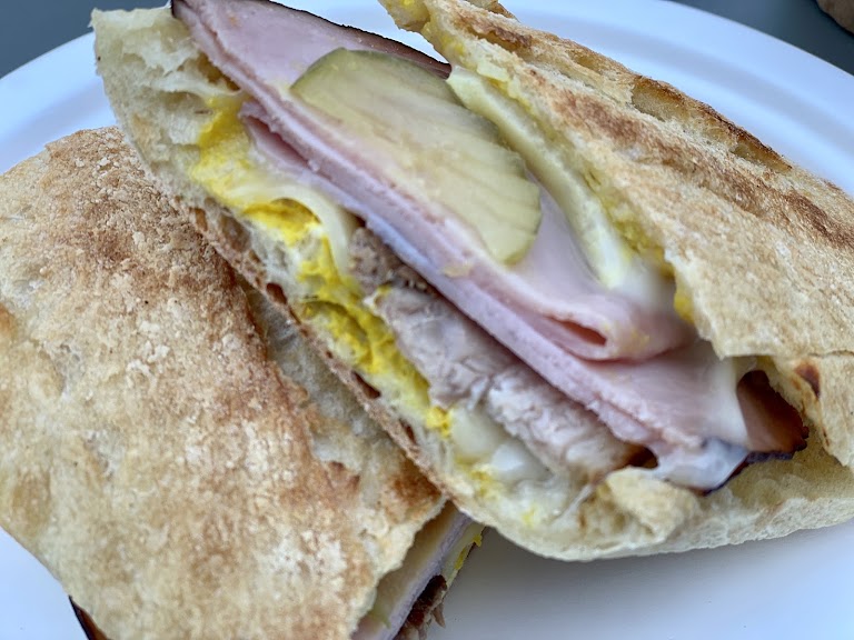 Breakfast Sandwich 2 at Garden Cafe at Norton Simon Museum