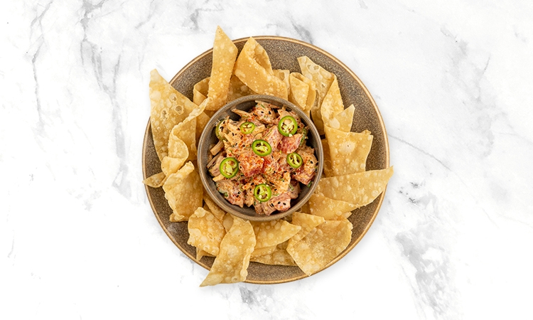 Guacamole & Chips at Pacific Catch