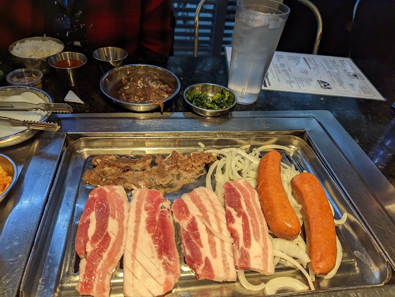 Thin Sliced Brisket at Bulgogi Hut