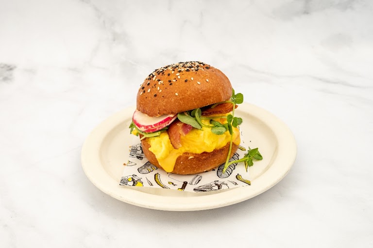 Breakfast Sandwich at Superba Snacks + Coffee