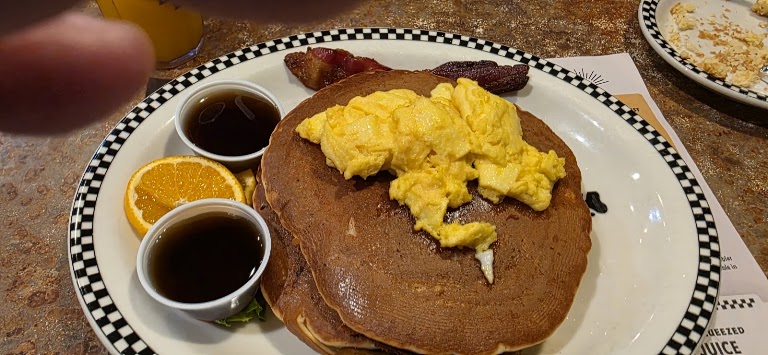 Pancake Stacks at Black Bear Diner Signal Hill