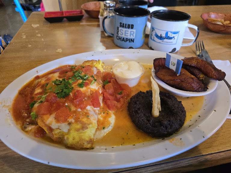 Desayuno Amalia's at Amalia's Restaurant