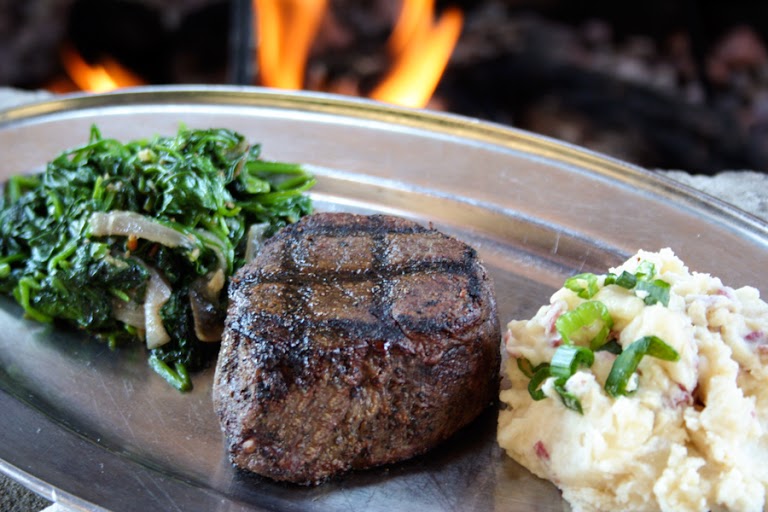Steaks at Saddle Ranch