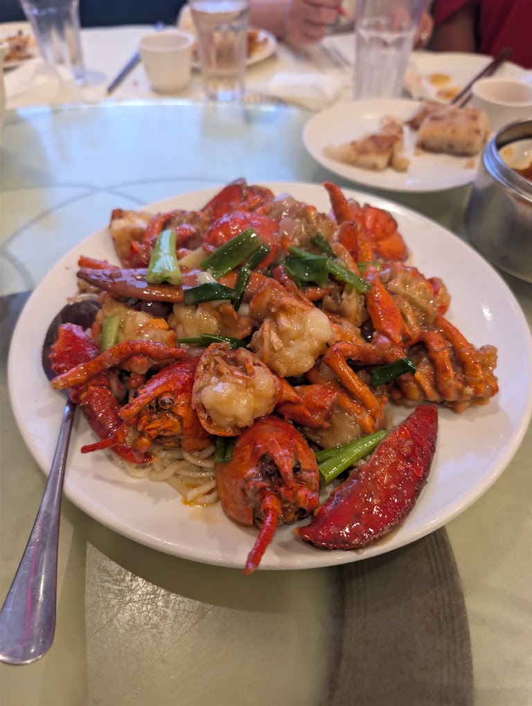Shrimp Ball at Atlantic Seafood and Dim Sum