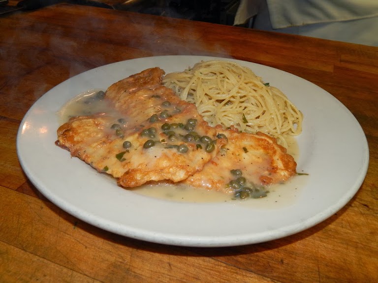 Chicken Picatta at Fabrocini's Beverly Glen