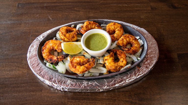 Shrimp Pakora at Flavor of India - Studio City