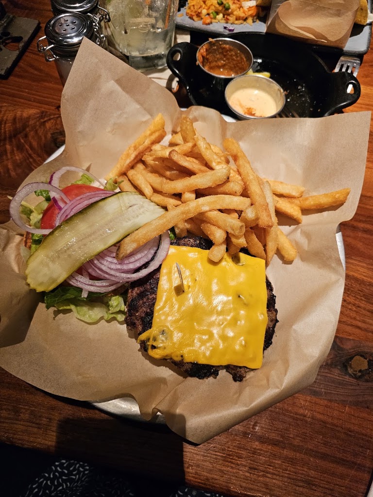 BBQ Ranch Bacon Burger at Lazy Dog Restaurant & Bar