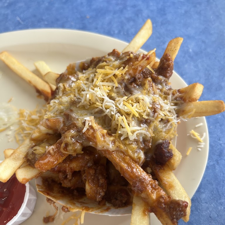 Chili Fries at George's Burgers