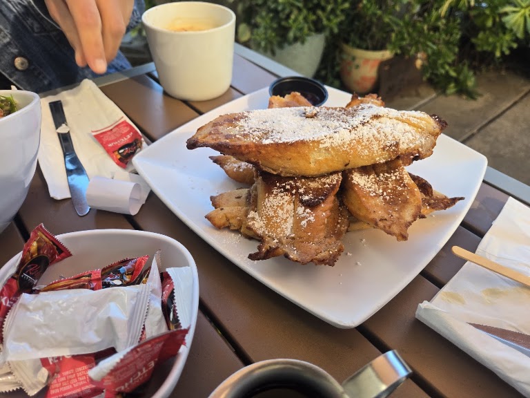French Toast Plate at Twisted Sage Cafe & Catering