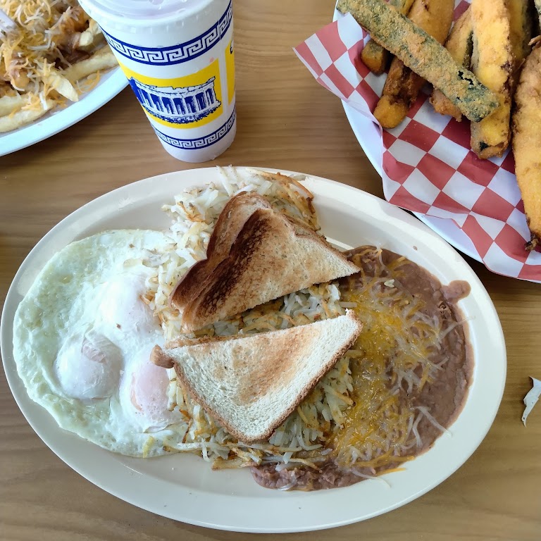 Fried Chicken Dinner at Golden Ox