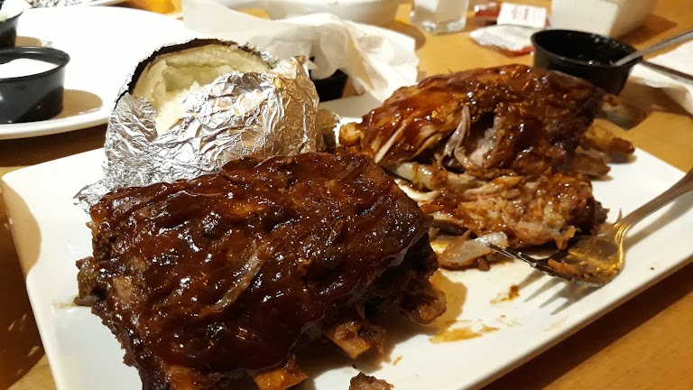 Steak & Jumbo Crispy Shrimp at Sizzler