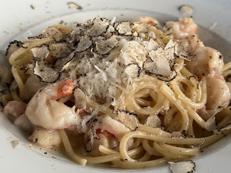 Family Style Fusilloni Cacio E Pepe at Nonna