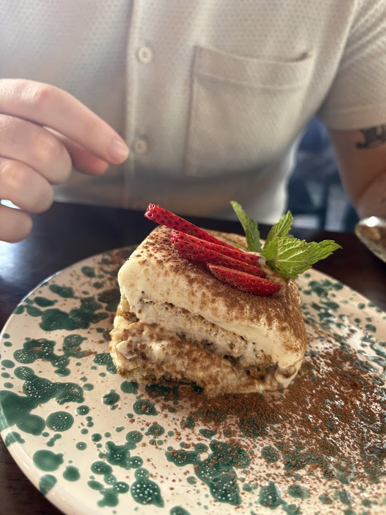 Tiramisù at Trattoria Trullo