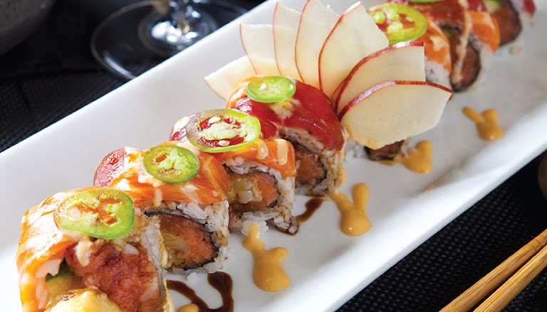 Crispy Rice W/spicy Tuna at Yume Japanese Restaurant