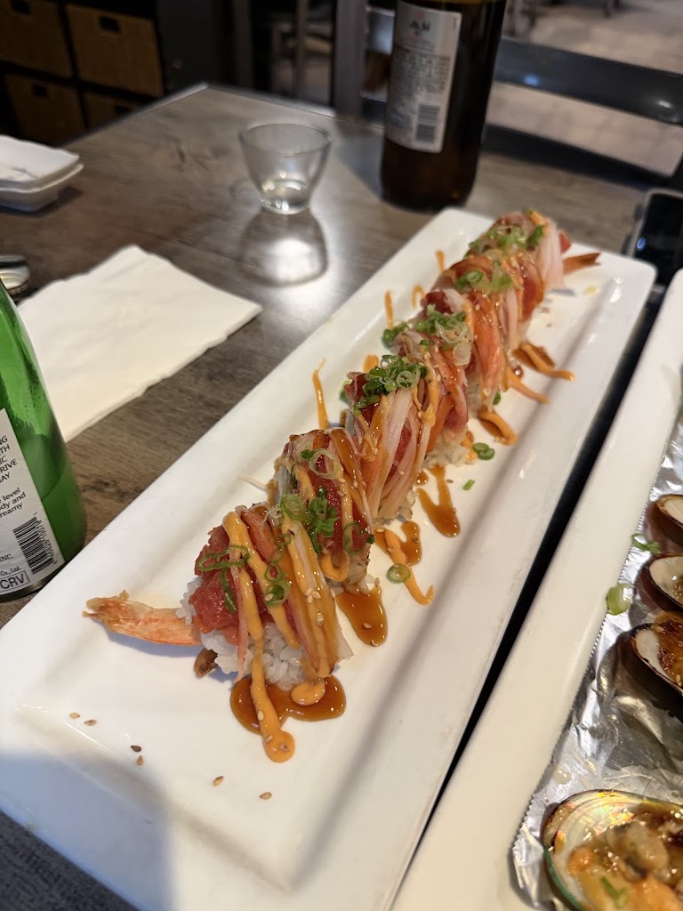 Fresh Sushi Chef Selection at Sushi Monster