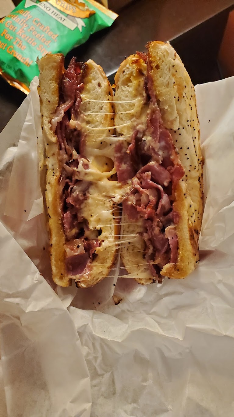 Hot Pastrami at Yum Yum Donuts