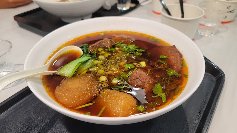 Taiwanese Beef Noodle Soup at Bafang Dumpling
