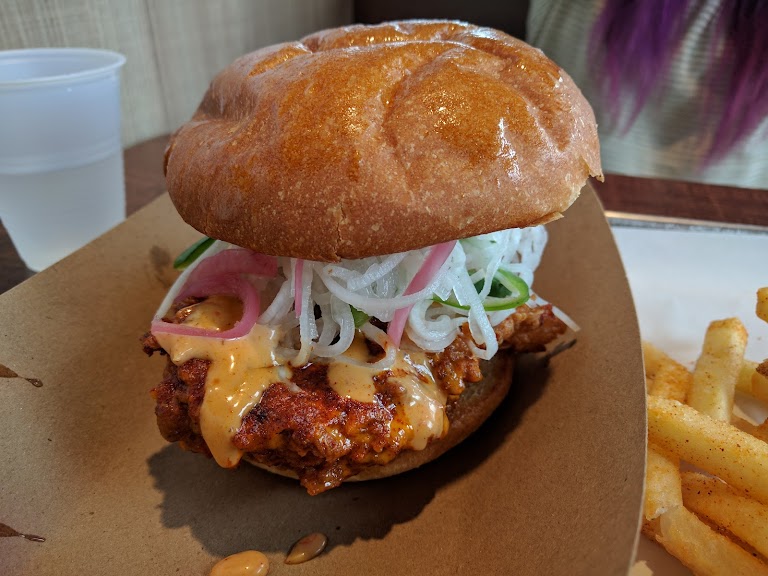 Chicken Sandwich at HOLDAAK Fried Chicken