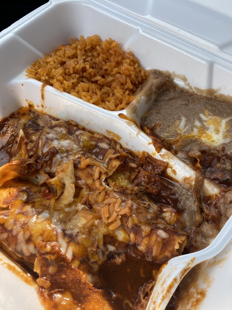Plato De Mole Con Pollo at Taco King Restaurant