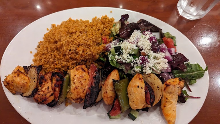 Family Kabob Combo (4 Skewers) at Panini Kabob Grill - Woodland Hills