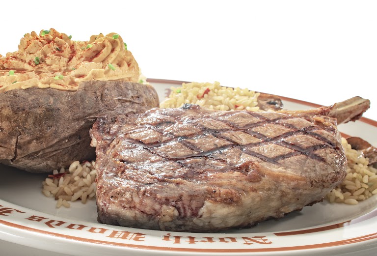 Angus Ribeye at Clearman's North Woods Inn - San Gabriel