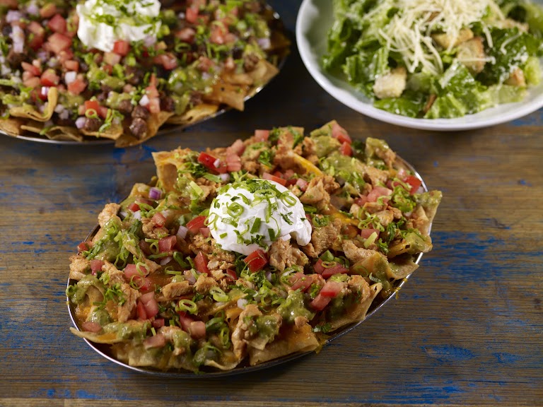Signature Nachos at Rattler's Bar B Que