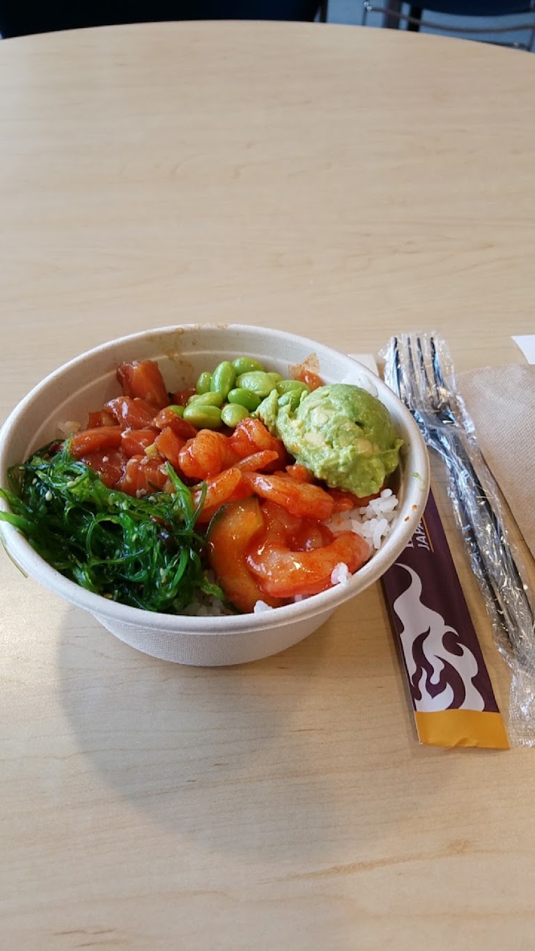 Regular Poké Bowl at Hibachi-San