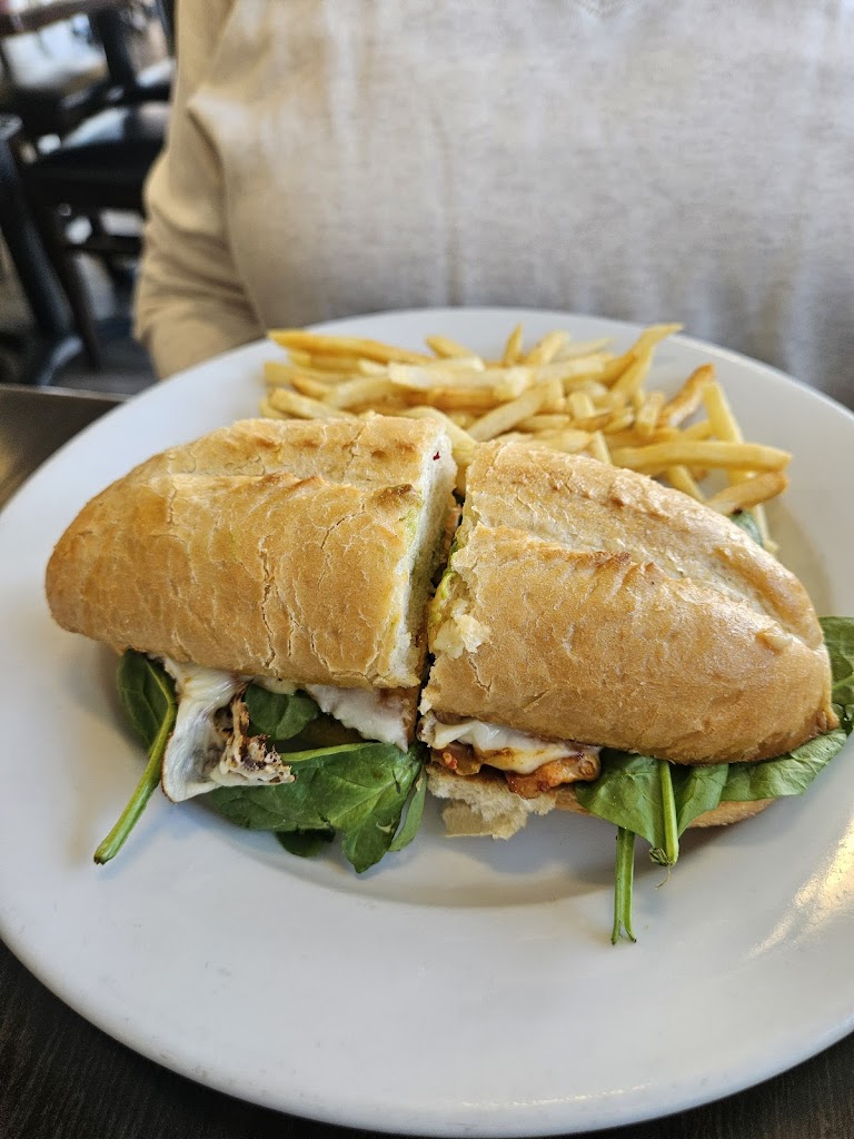 Waffle Chicken Sandwich at Emle's California Mediterranean