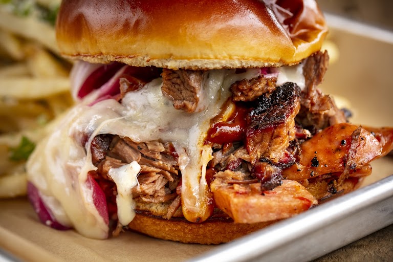Pulled Pork at Bad to the Bone BBQ
