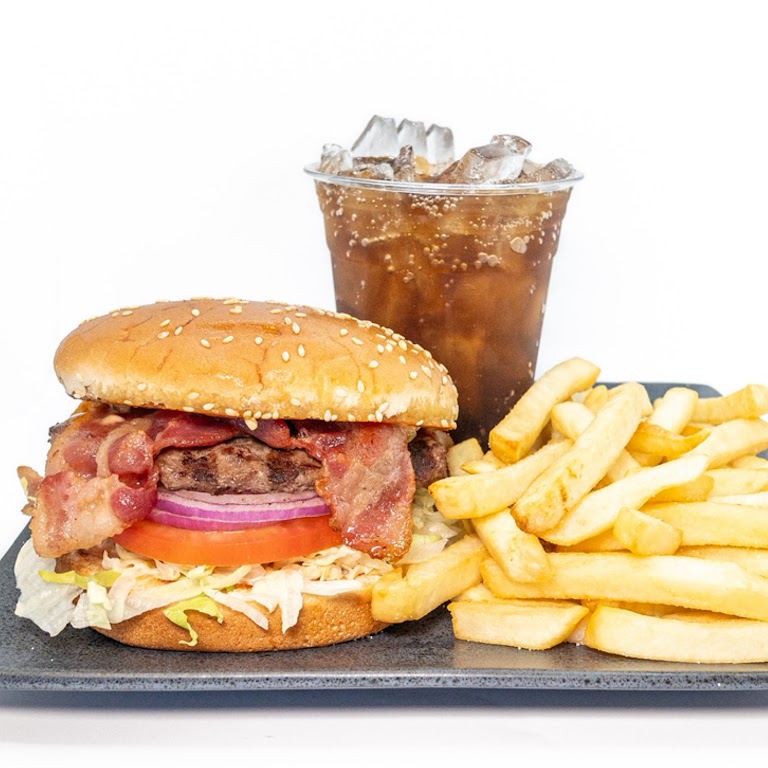 Cheeseburger at Jim's Burgers