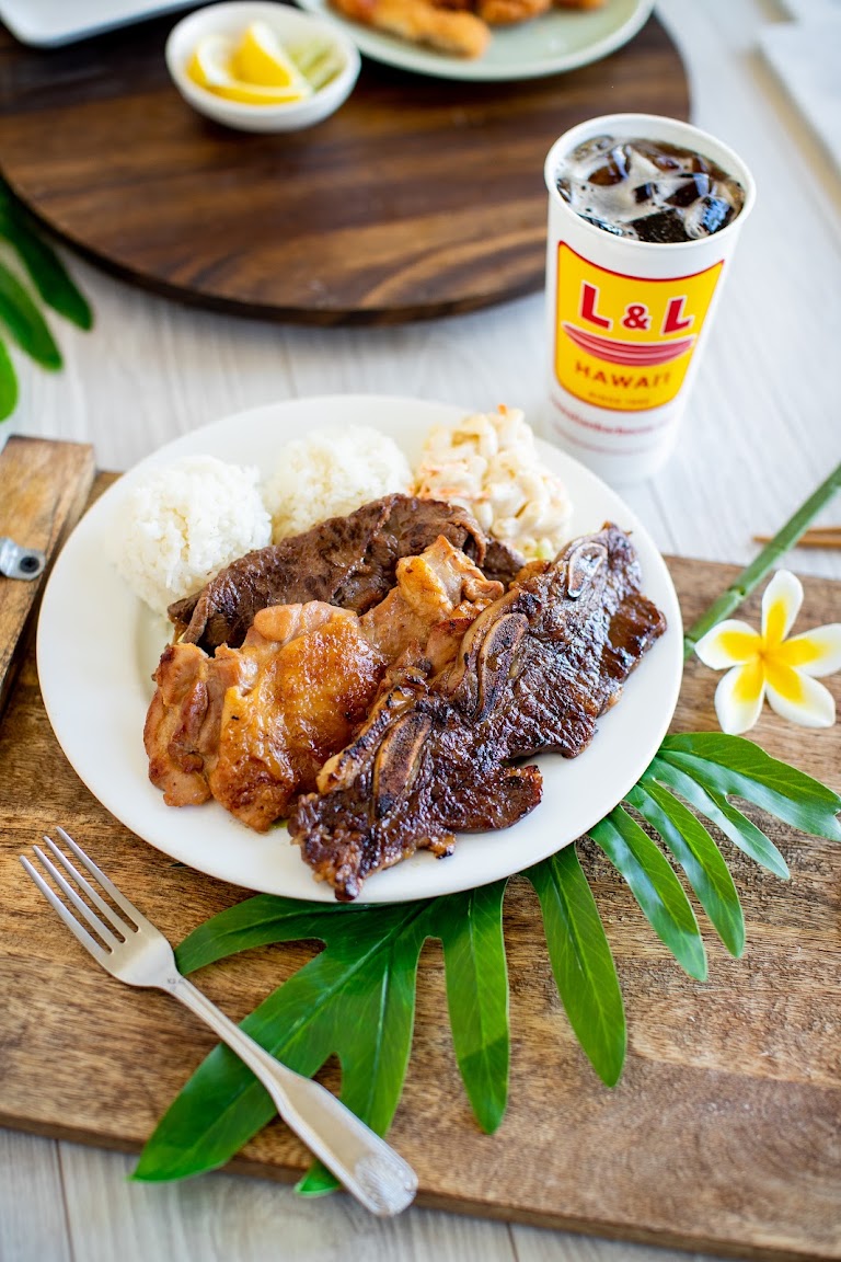 Hawaiian BBQ Beef at L&L Hawaiian BBQ