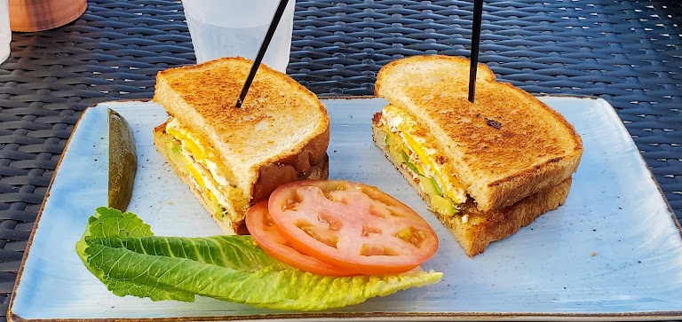 Fried Chicken Sandwich at El Galleon Restaurant & Bar