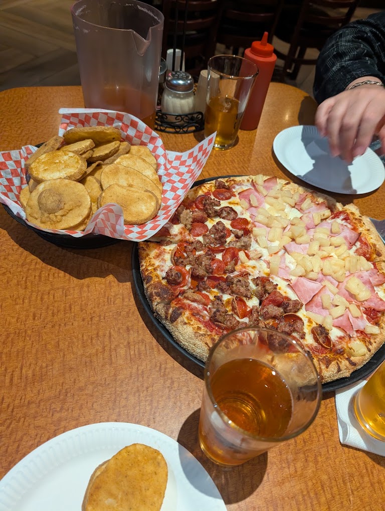 Large Pizza at Baby Bros Pizza & Wings
