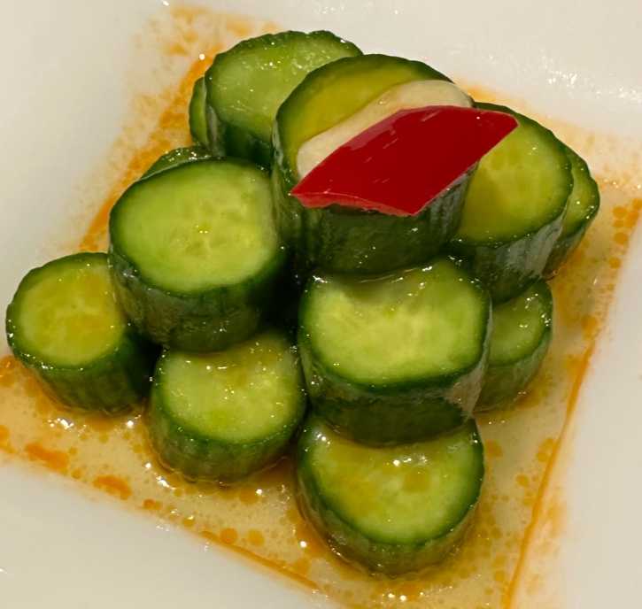 Cucumber Salad at Din Tai Fung