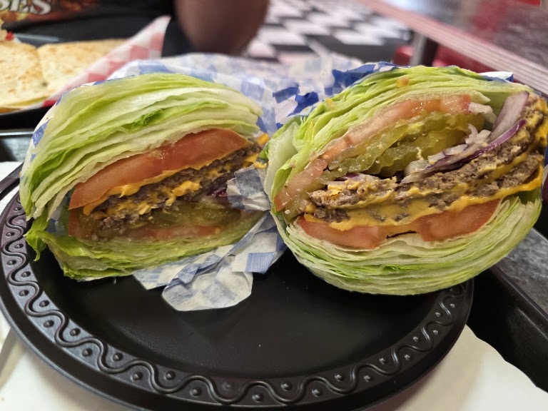 Sandwiches at Legends Burgers