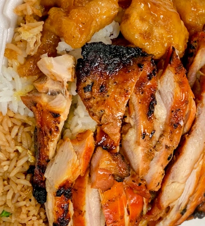 Orange Chicken at Mr You QSR Chinese Food