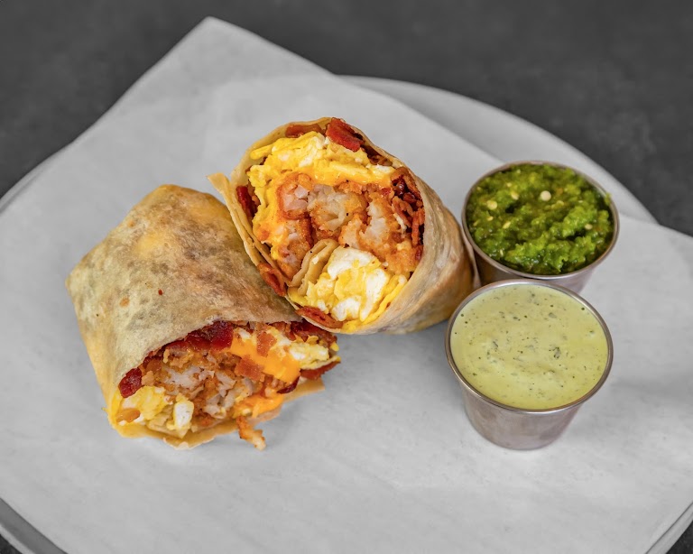 Plain Jane Burrito at Bread & Breakfast