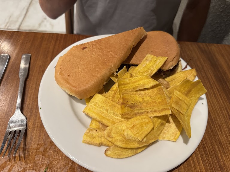 Cubano Sandwich at Baracoa Cuban Restaurant