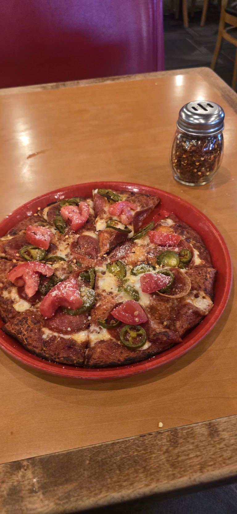 Ultimate Meat Pizza at Shakey's Pizza Parlor