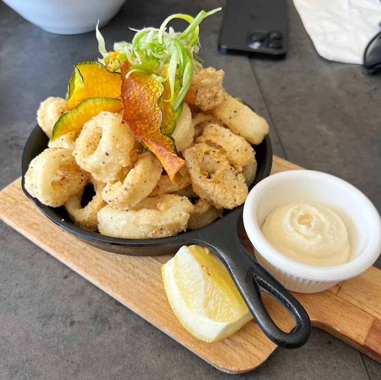 Calamari Karaage at Kontentsu Montrose