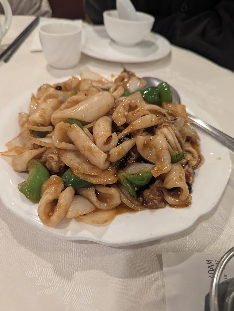 Deep Fried Pork Intestine at ABC Seafood