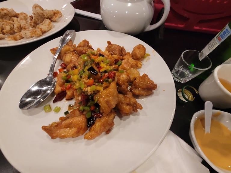 Fried Shrimp with Sweet Spicy Sauce at Yong Gung