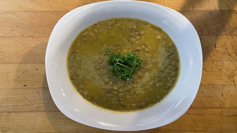 Lentil Soup at Yaas Alborz Restaurant