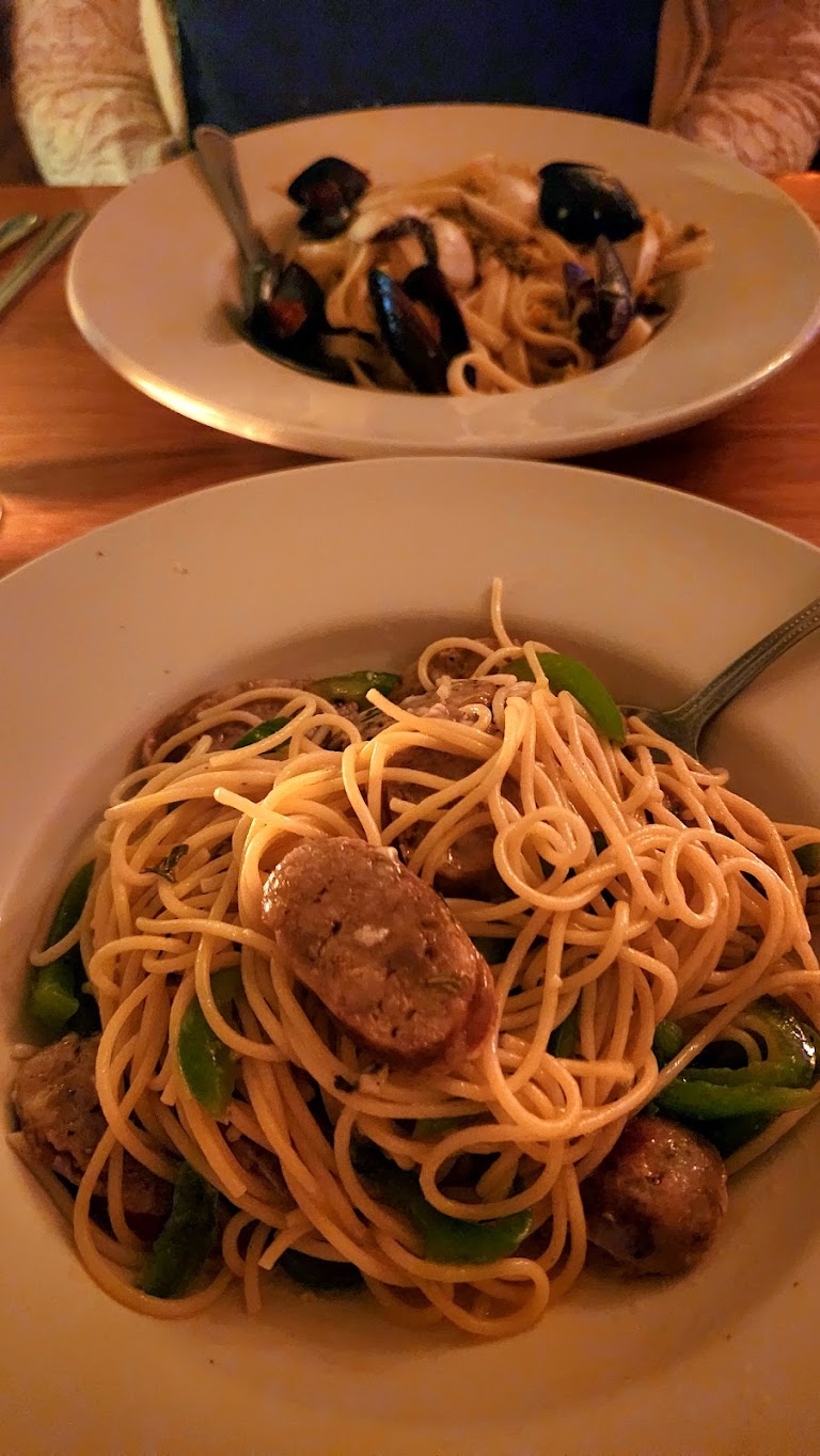 Pasta with Meatball and Meat Sauce at Georges Cucina Italiana