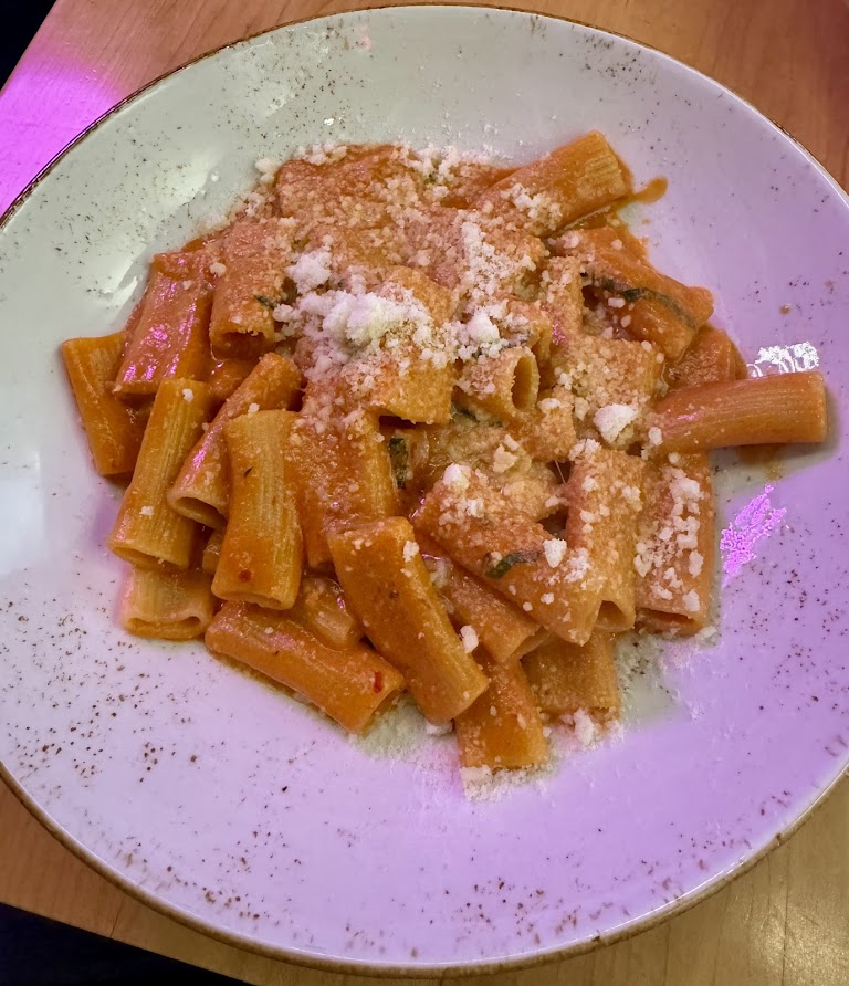 Spicy Rigatoni at Jame