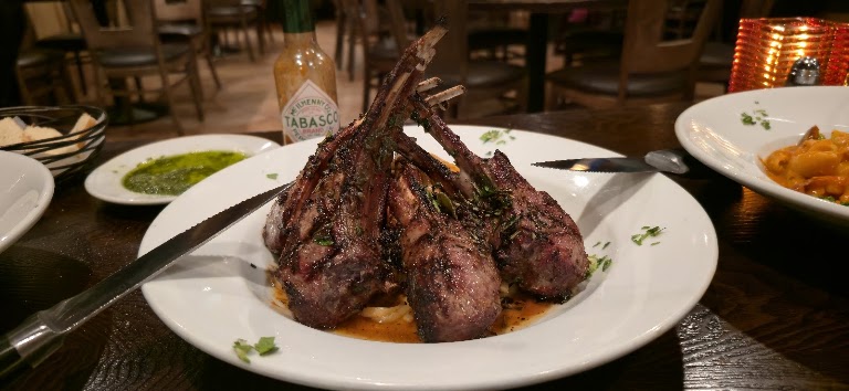 Gamberoni ALLA Brace at Cucina Alessá