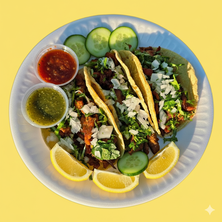 Birria Tacos at Tacos los gordos estilo tijuana (covina)